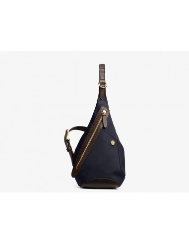 M/S Drop Bag – Navy/Dark Brown