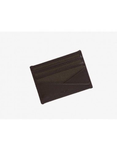 M/S Cardholder – Army/Dark Brown