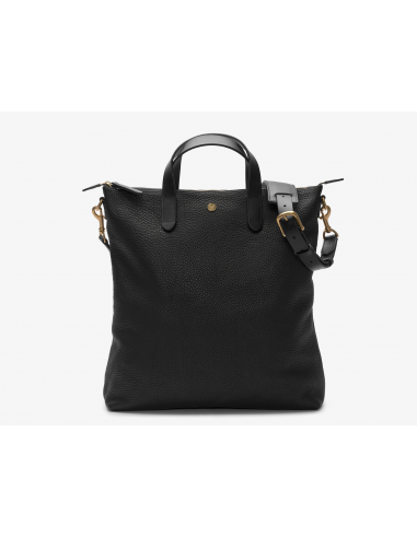 Shopper, Leather - Black/Black